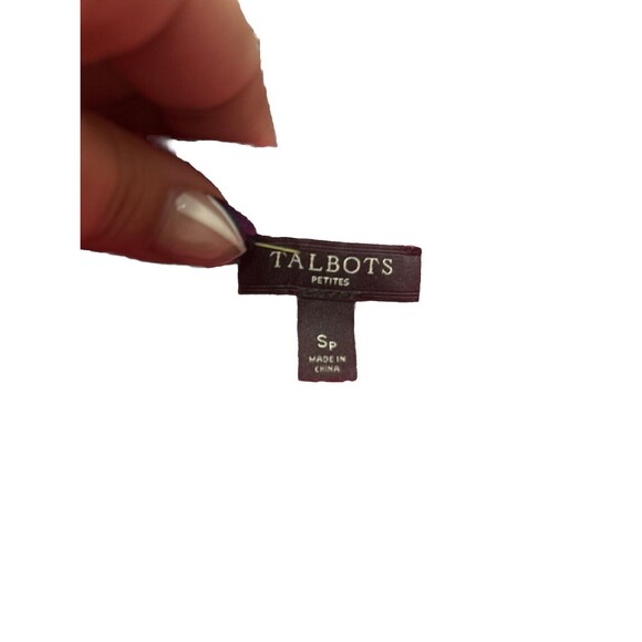 Talbots Small-P Pink sweater Crewneck Excellent Wool Blend.Super Soft. Waffle - Picture 3 of 4